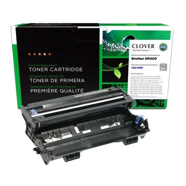Brother DR400 Replacement Drum Unit - 20000 Pages - Compatible with Multiple Models