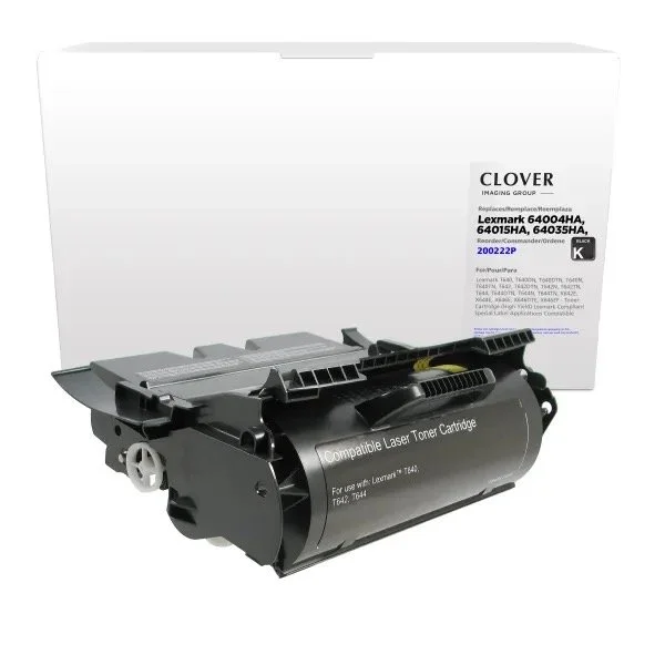 Lexmark 64015HA Compatible Black Toner Cartridge - 21000 Page Yield