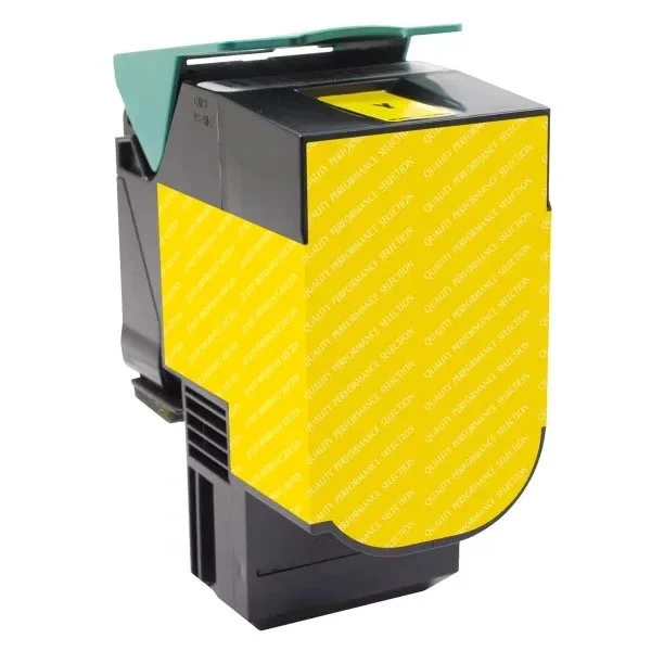 Lexmark 71B1HY0 Yellow Toner Cartridge - Compatible with CS417, CS517, CX417, CX517, 3500 Page Yield