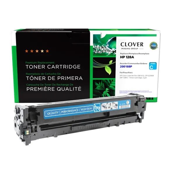 Compatible Toner Cartridge CE321A - Cyan, 1400 Page Yield