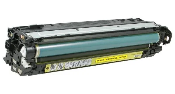 HP CE742A Compatible Yellow Toner Cartridge - 7300 Page Yield