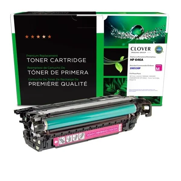 HP CF033A Compatible Magenta Toner Cartridge - 12500 Page Yield