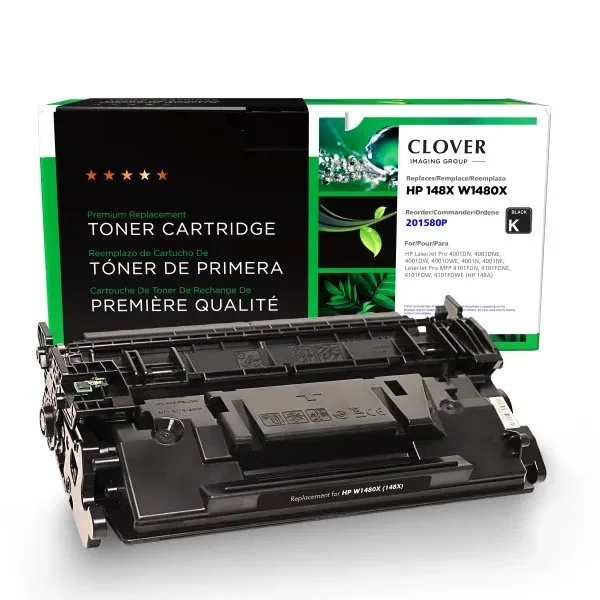 Compatible HP W1480X Black Toner Cartridge - 9500 Page Yield