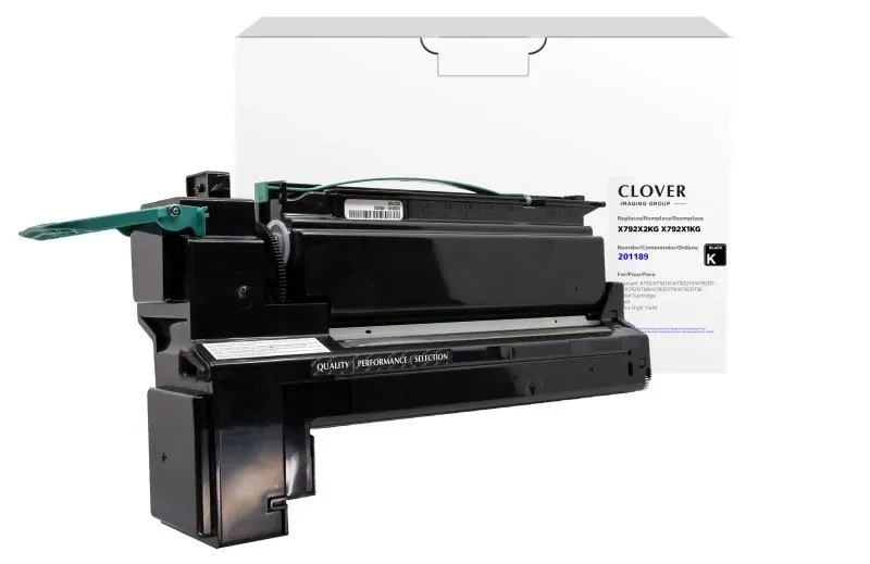 Remanufactured Extra High Yield Black Toner Cartridge for Lexmark X792