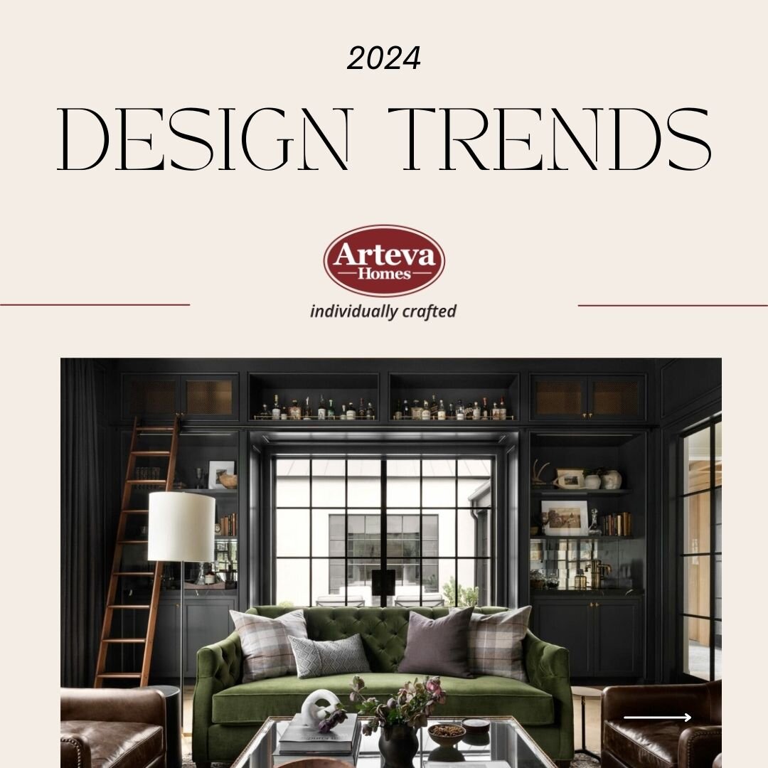 These design trends are the focus in 2024. What is your favorite design trend you hope to see this year?

#mihomes #newconstruction #interiordesign #newhome #design