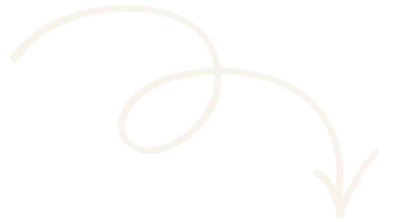 A white arrow with a loop pointing downward, set against a black background.
