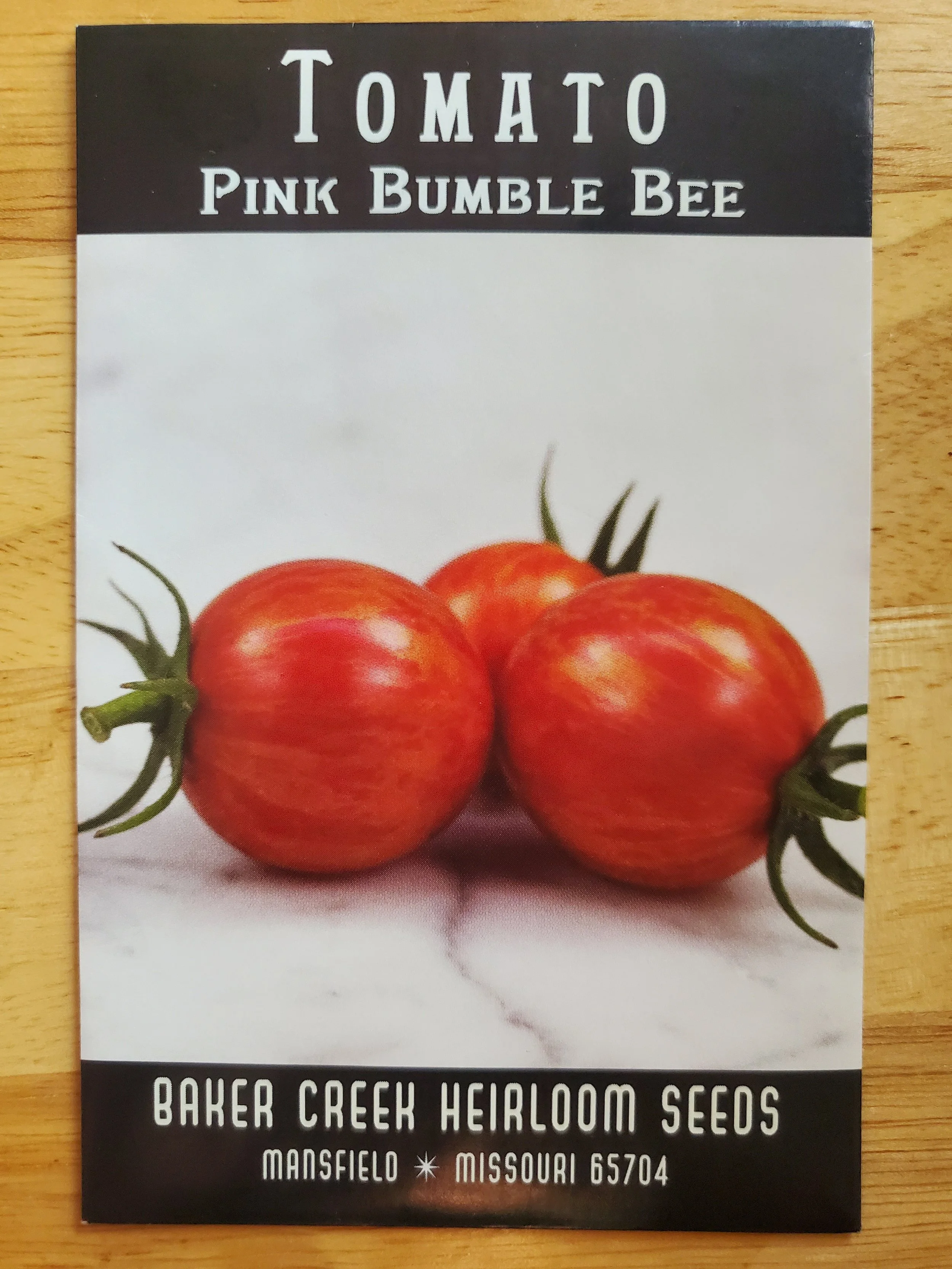 Pink Bumble Bee Tomato