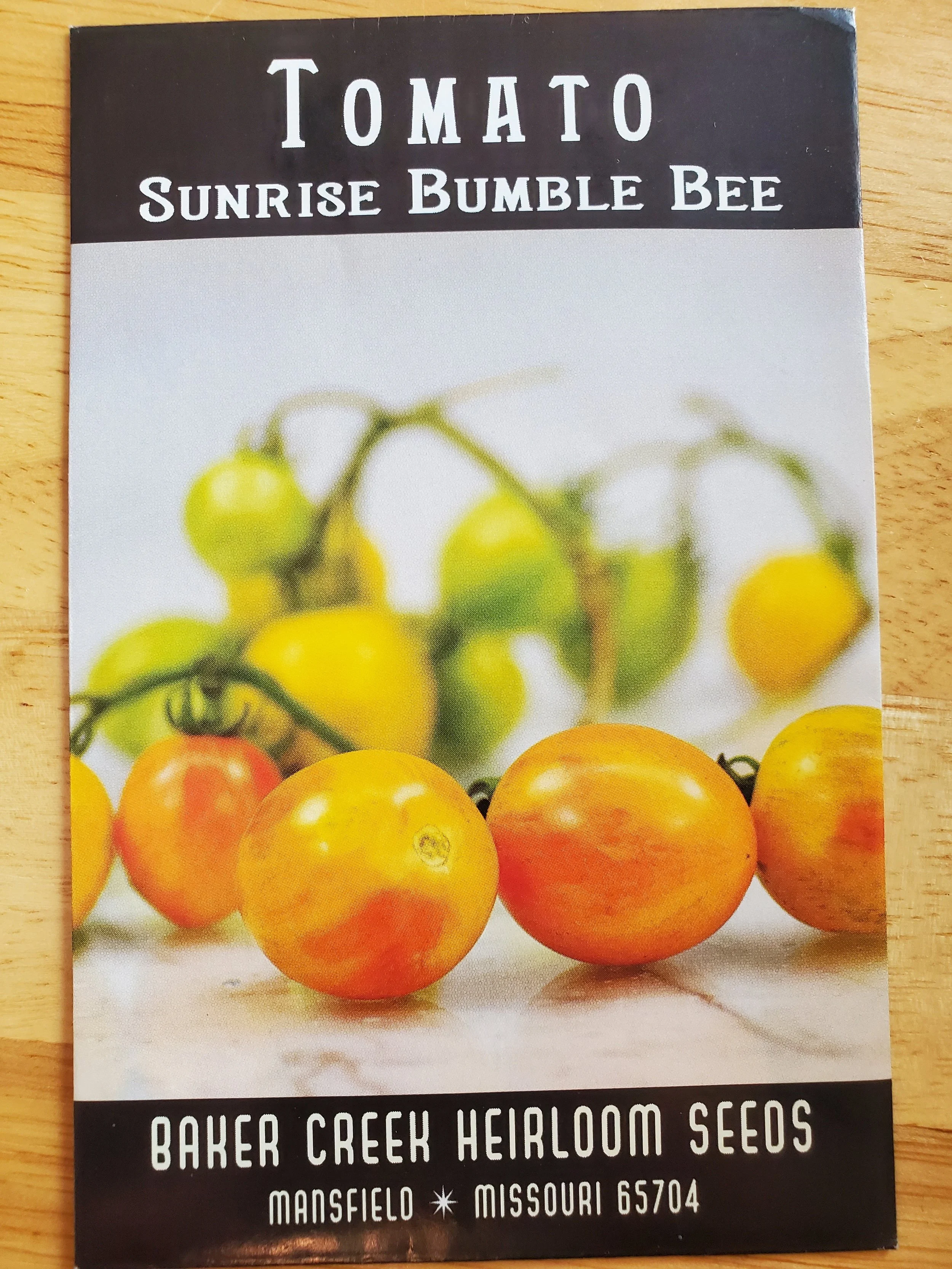 Sunrise Bumble Bee Tomato