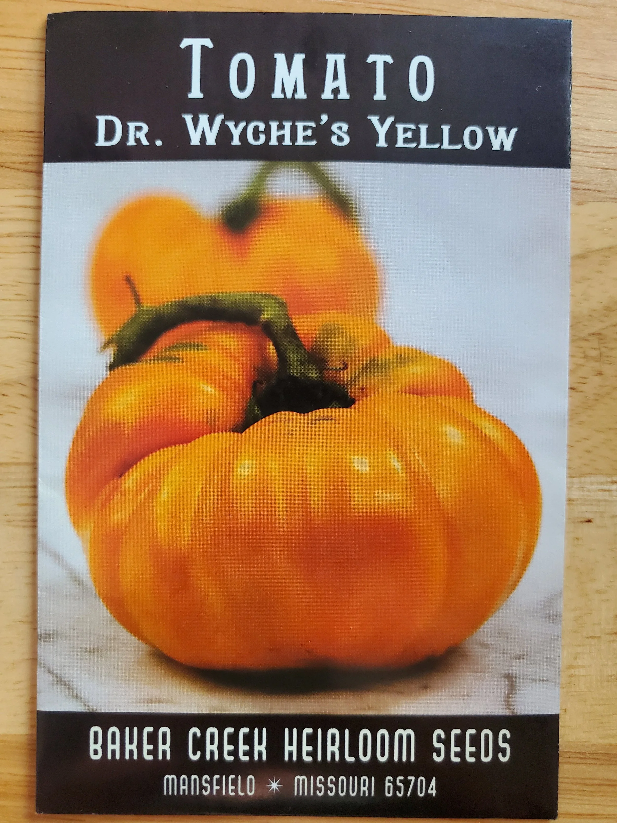 Dr. Wyche's Yellow Tomato