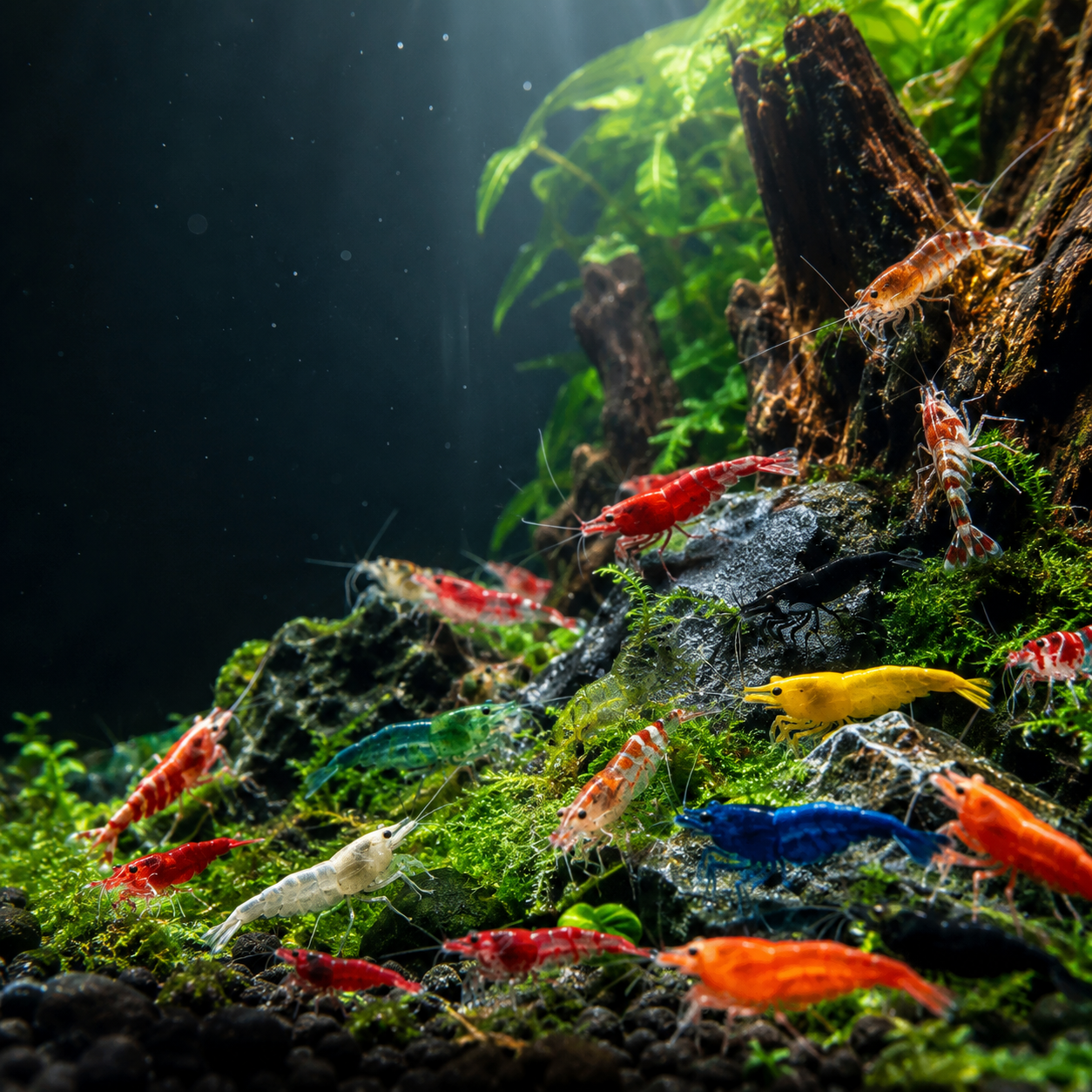 How to Build a Stunning Rainbow Shrimp Tank: The Ultimate Guide to Mixed Neocaridina Colors