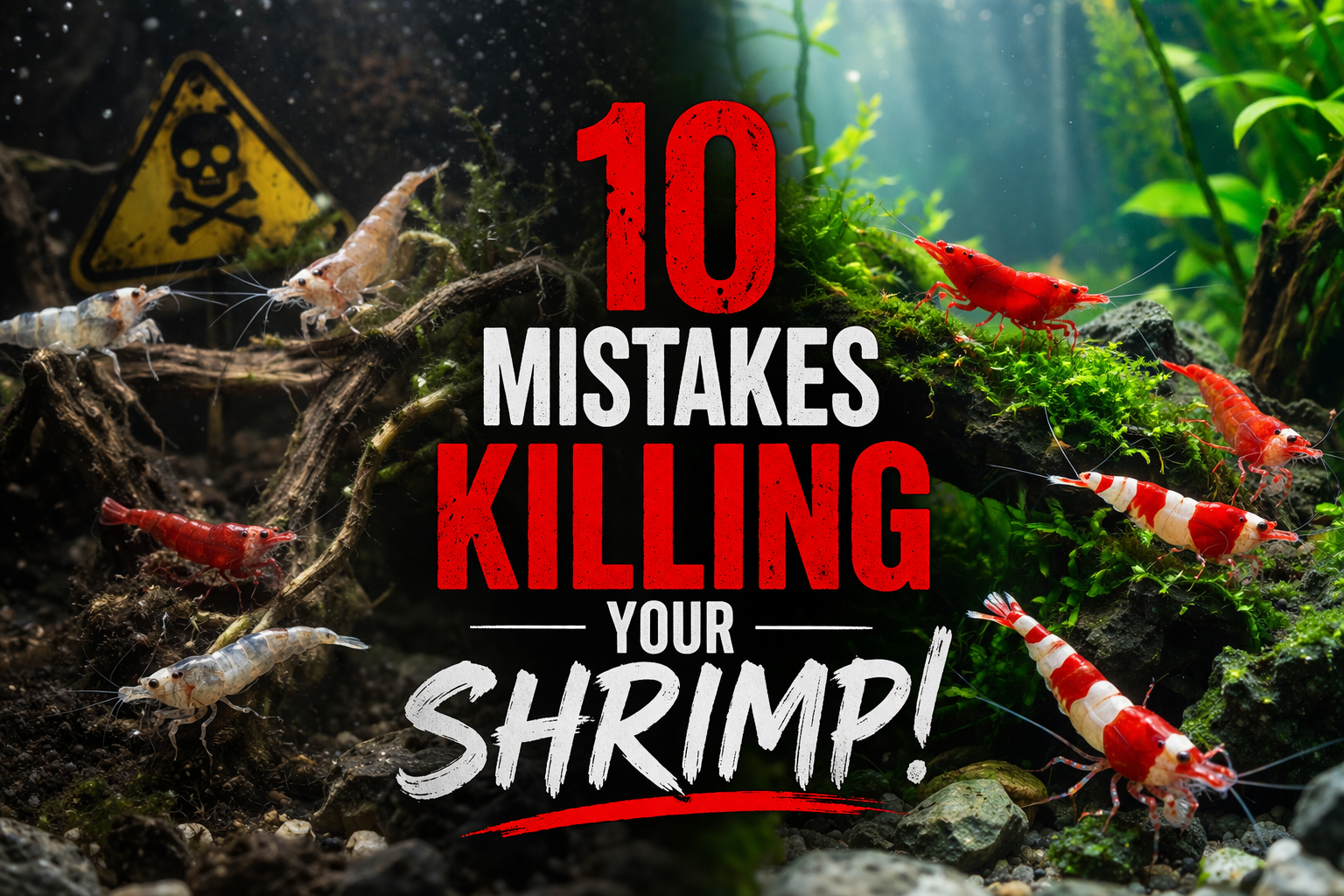10 mistakes that killing your shrimp