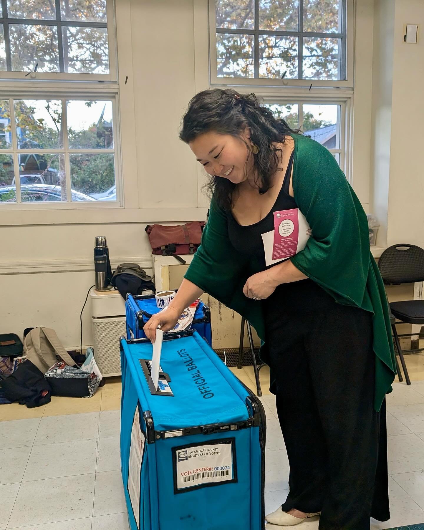 I voted! Thank you for going on this journey with me. 👏🤞 #AdenaForBerkeleyMayor