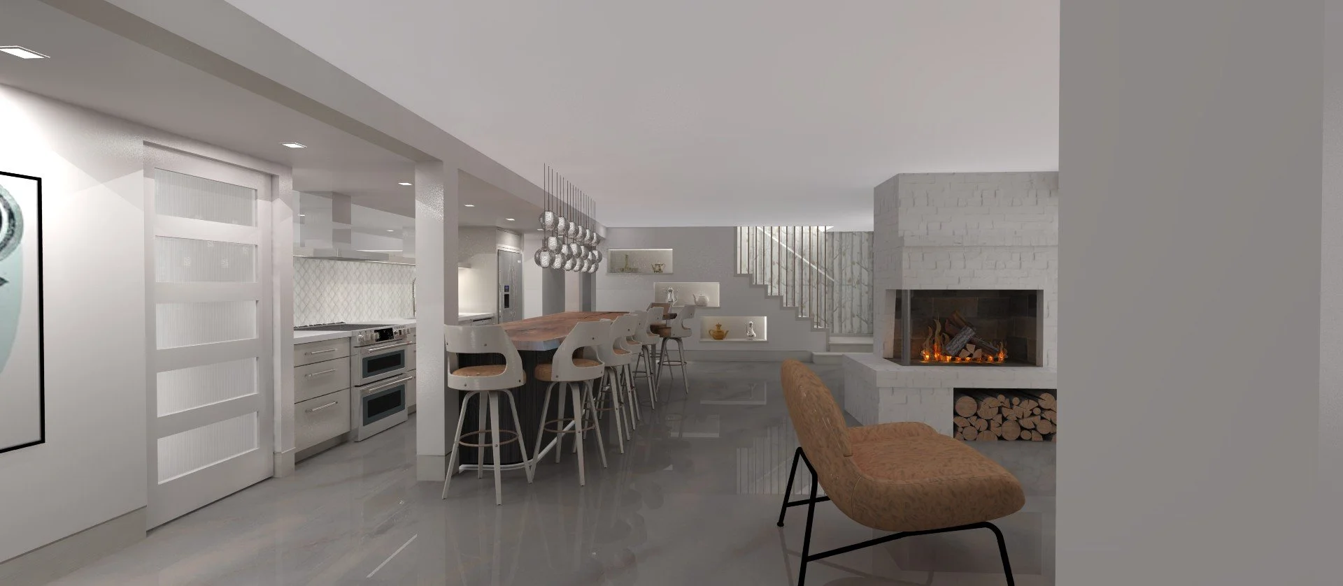 remodel - lower level guest suite