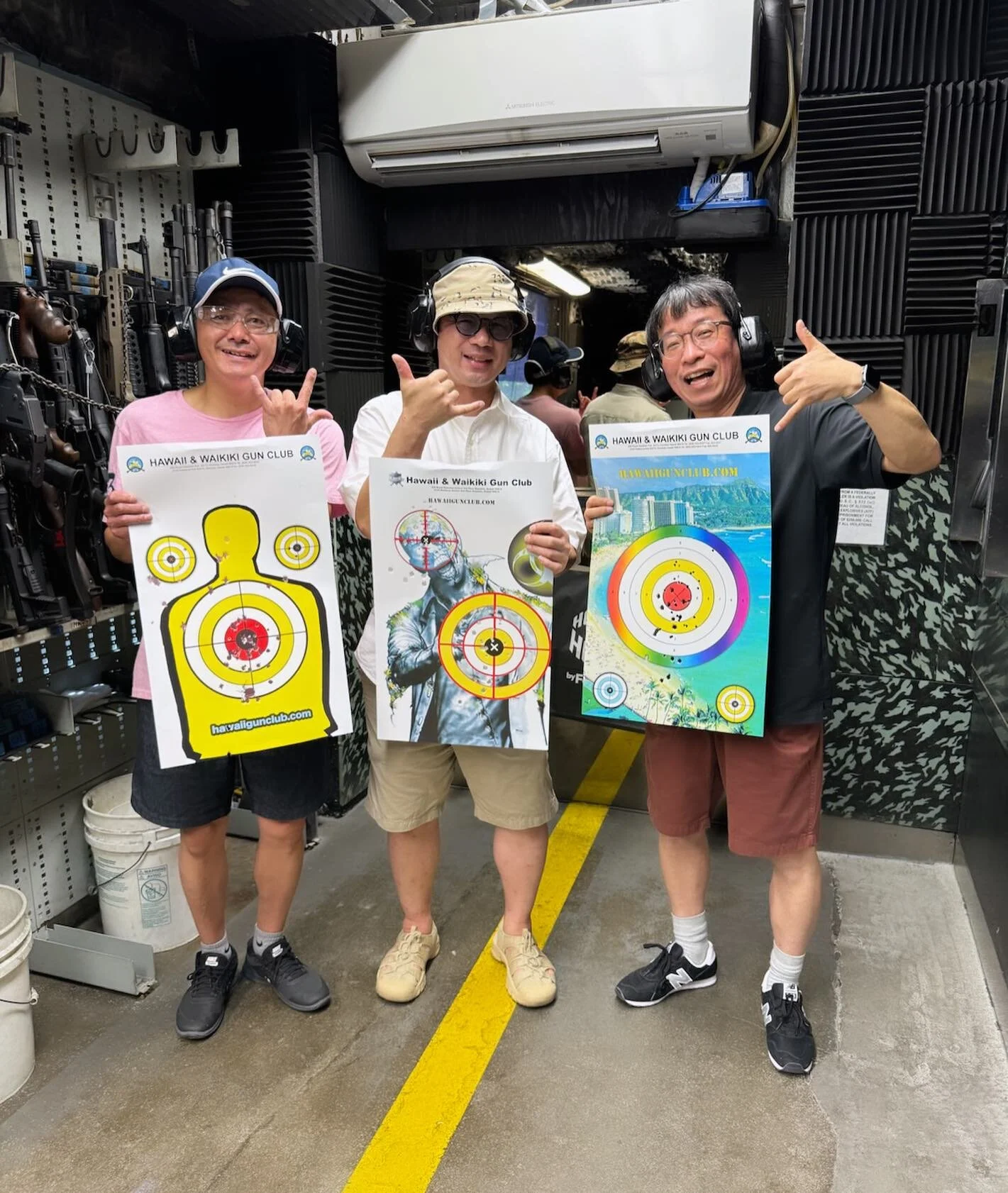 Thank you Masashi, Yoichi, and Naoki for coming in and brightening our day! They came all the way from Gifu, Japan. 

It was so much fun being in the range with these 3 gentlemen. Absolute studs! 💥💥🤌🏼💪🏼
We hope to see you guys again soon. 👍🌸?