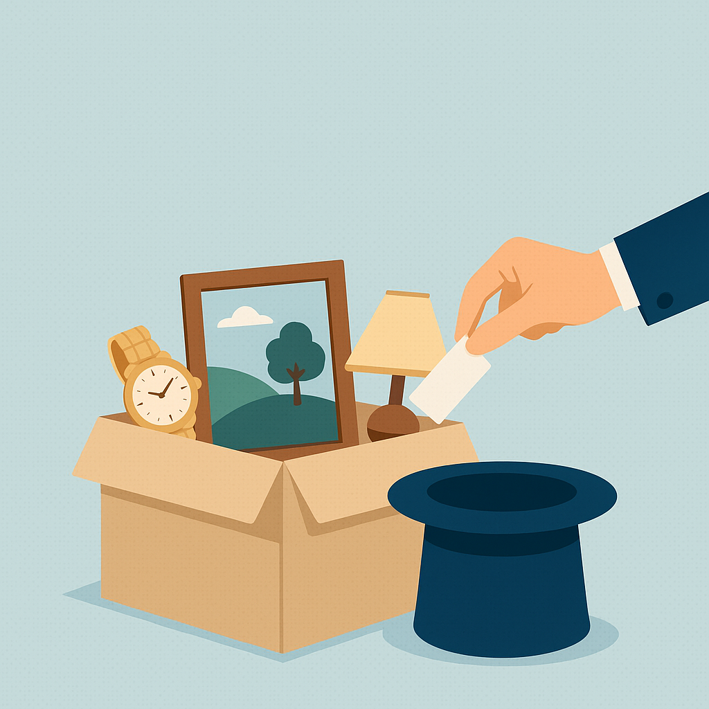 How to Fairly Divide Personal Property: Using a Random-Lot Process