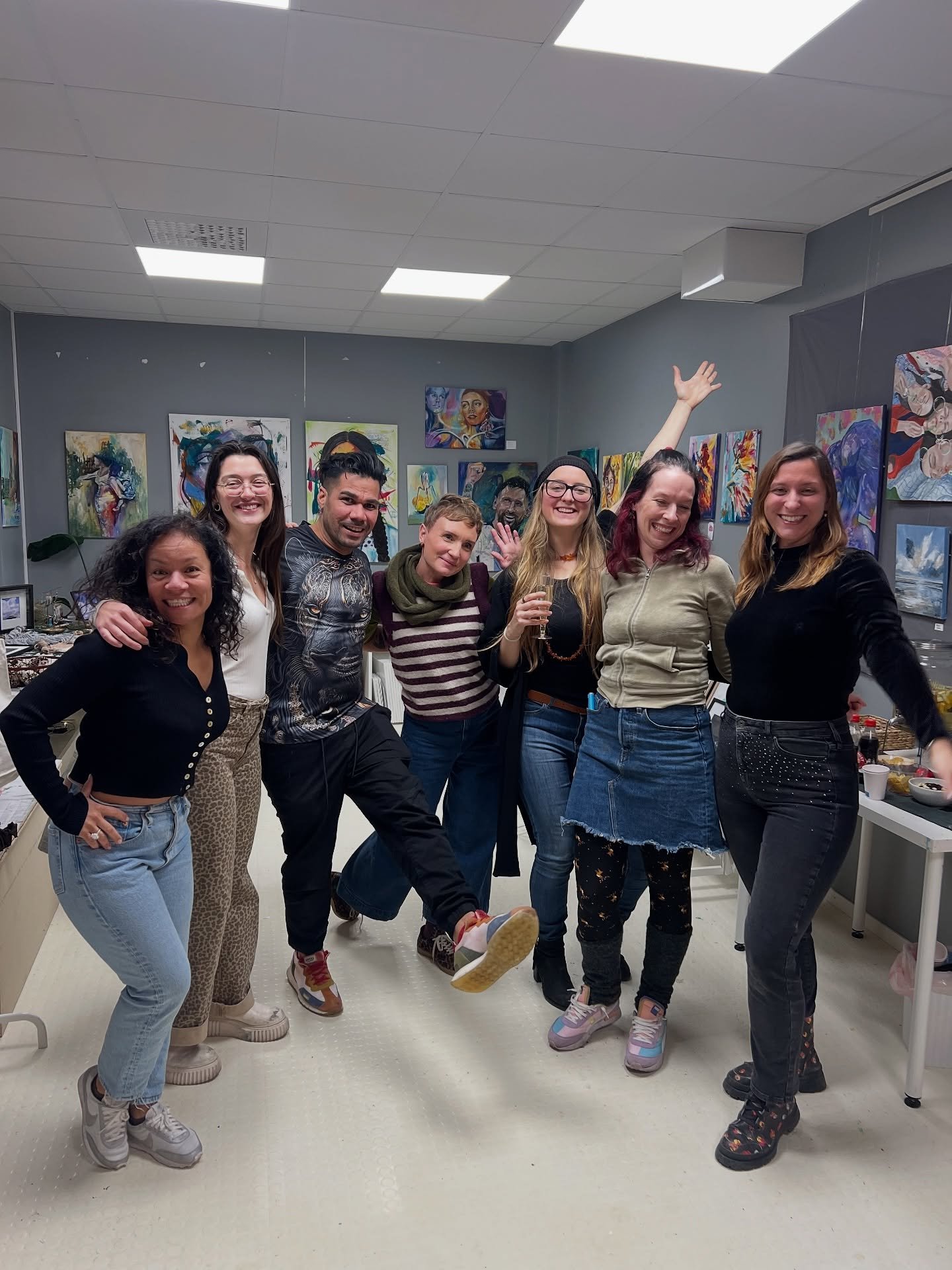 So incredibly grateful for everyone who came to our opening night yesterday! Thank you for so many kind words and the amazing vibes. ☀️
Our exhibition will continue until Sunday 14th December, so if you were busy yesterday, come by the House of Mica 