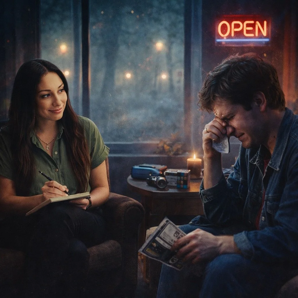 When your favorite comfort show ends and your nervous system takes it personally. 😭🛋️📼

If you are grieving a finale, a breakup, or just the version of you that used to feel okay&hellip; come talk to me. Therapy is where we make sense of it, regul