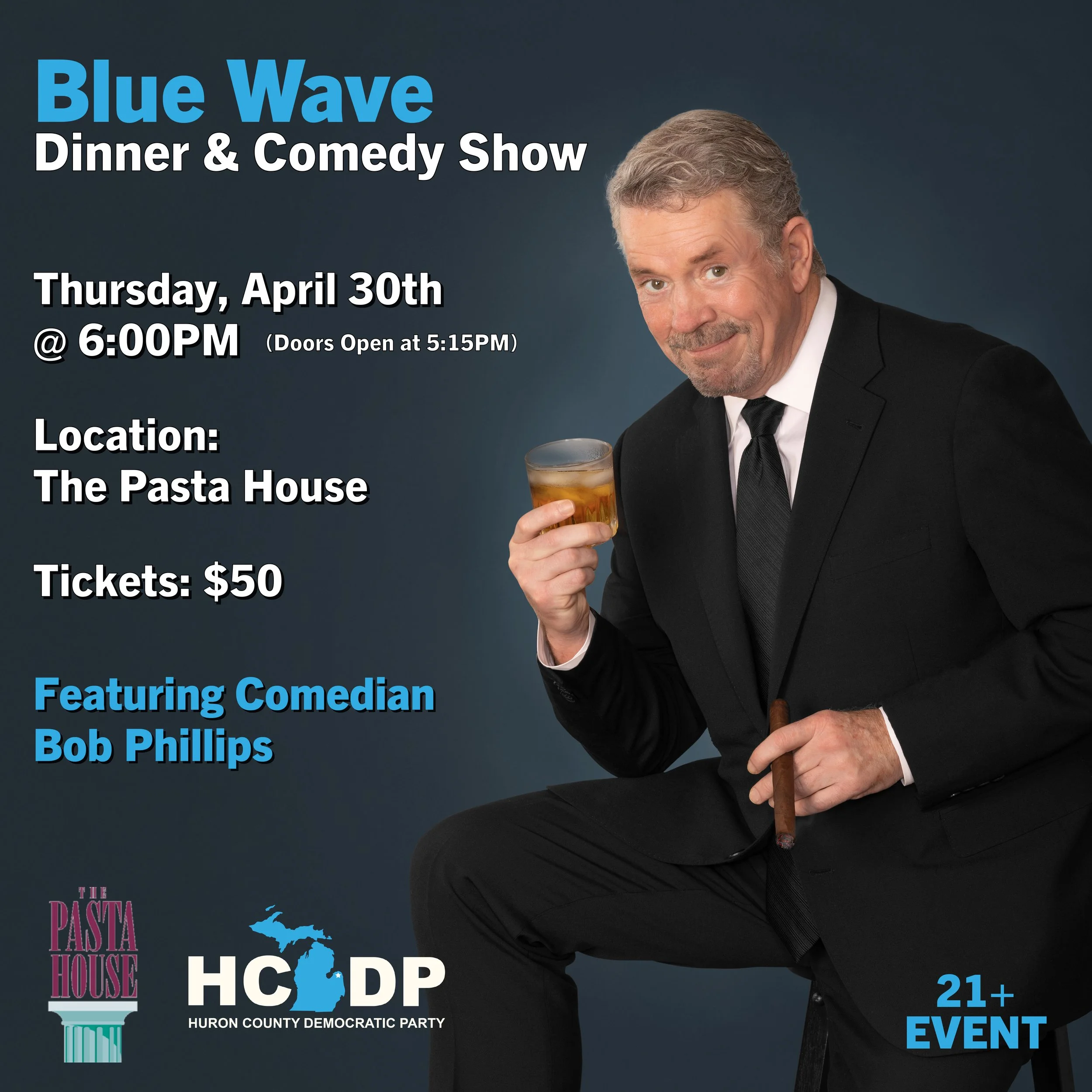 Blue Wave Dinner & Comedy Show