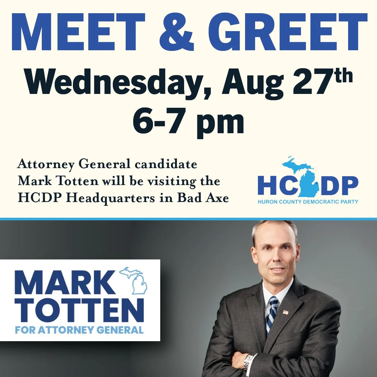 Meet & Greet with Attorney General candidate Mark Totten