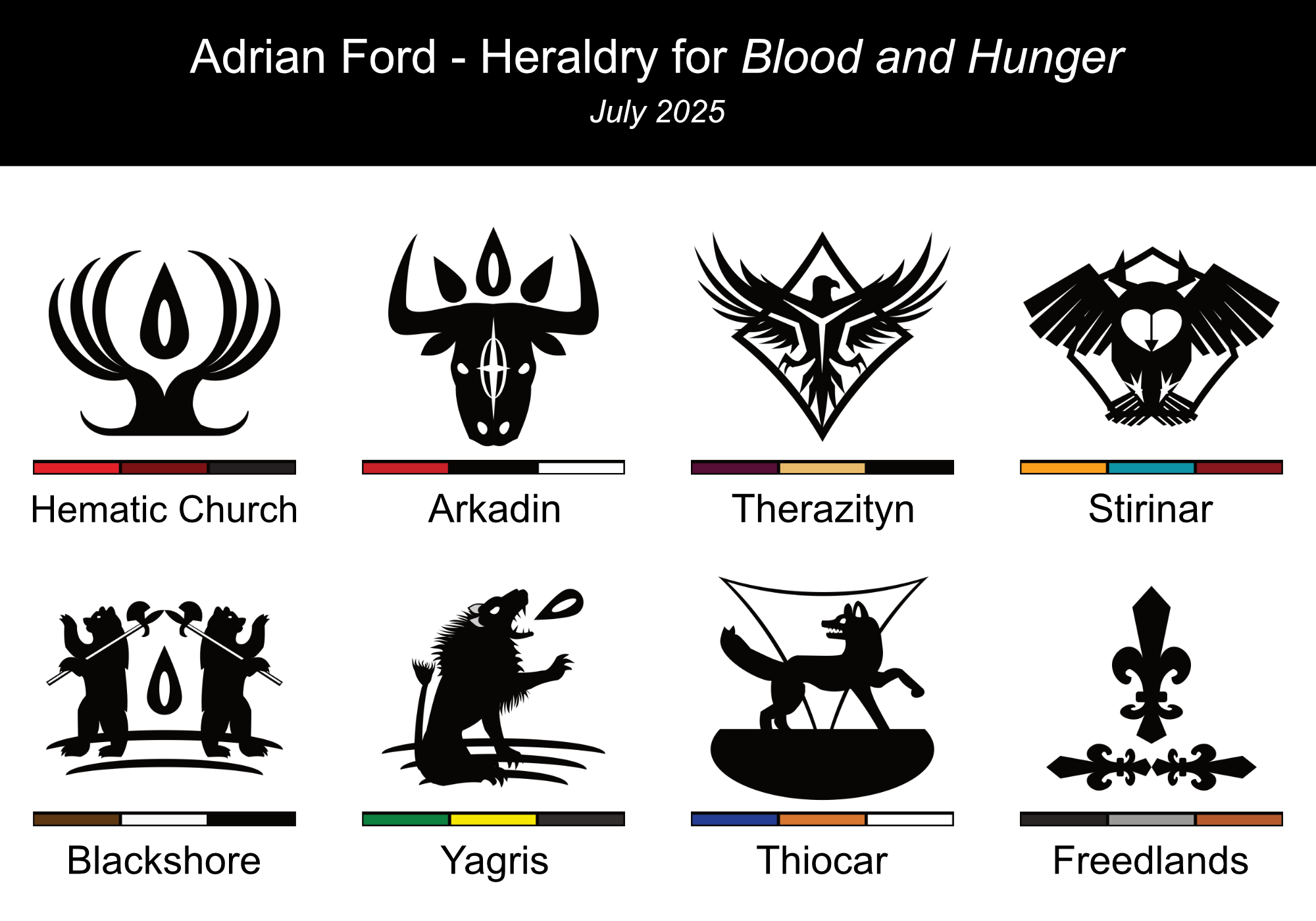 Blood and Hunger - Heraldry