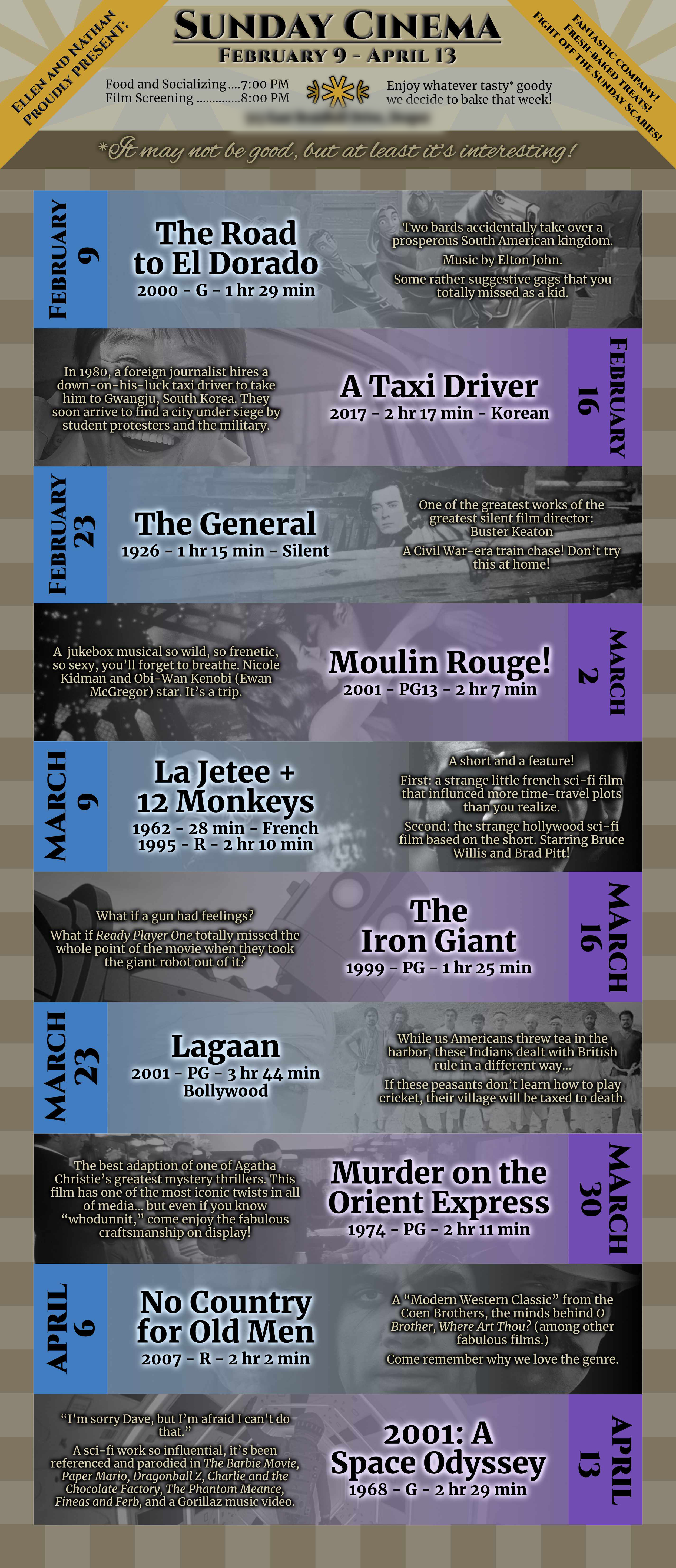 Movie Night Flier