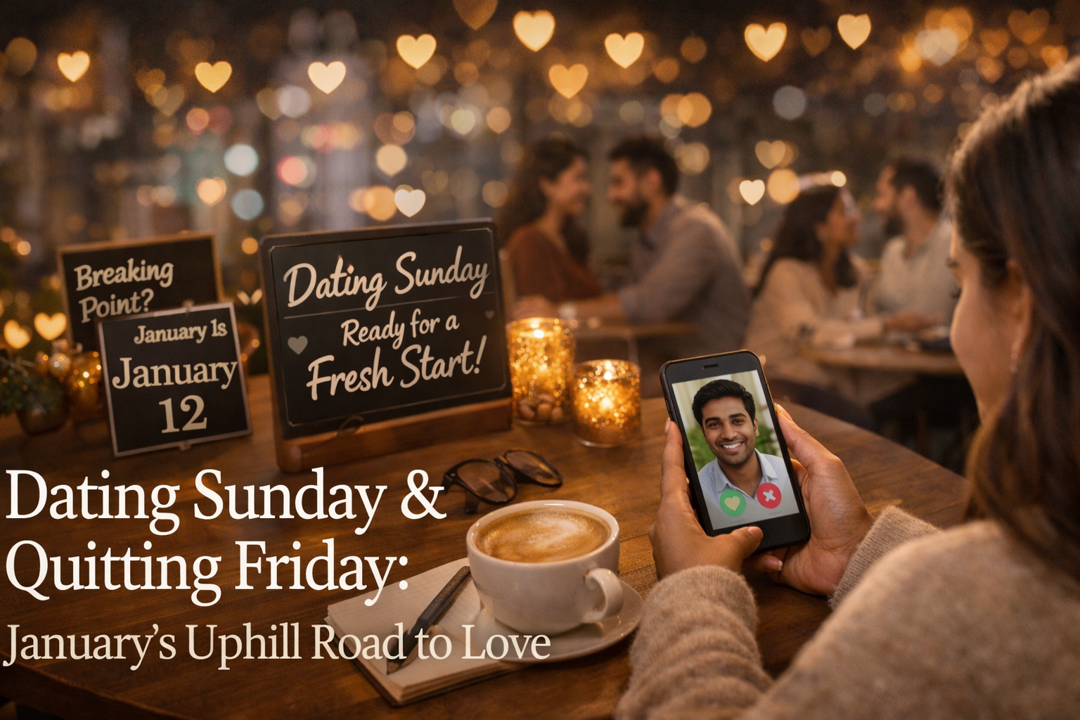Dating Sunday, Quitting Friday &amp; the Post-Holiday Love Surge: Why January Is the New Starting Line for Love