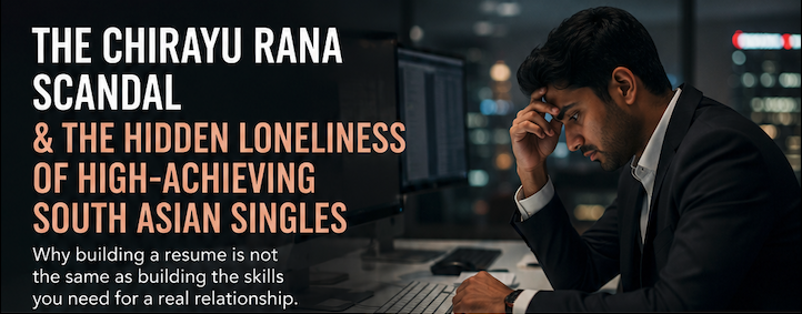 The Chirayu Rana Scandal &amp; The Hidden Loneliness of High-Achieving South Asian Singles