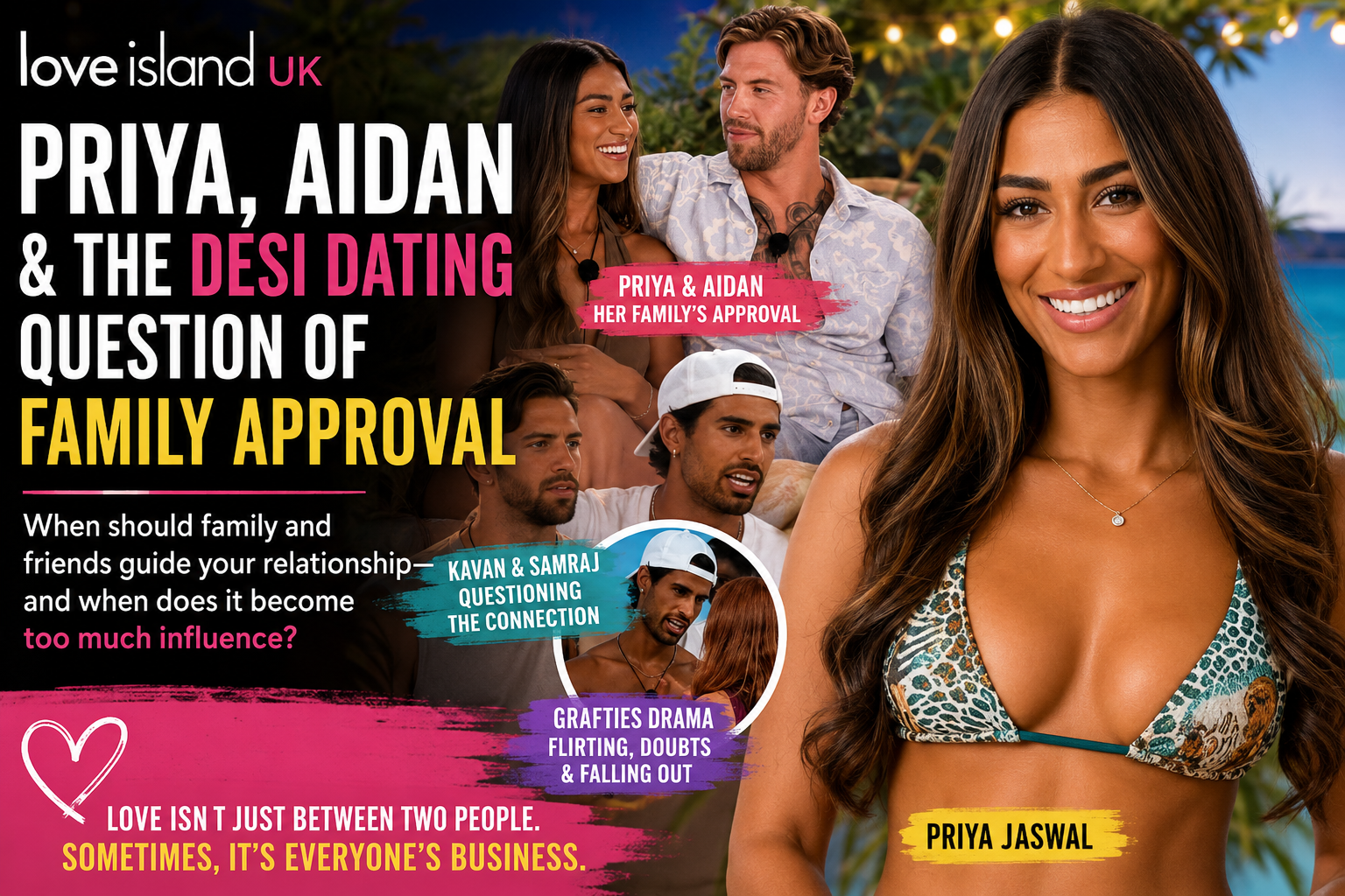 Love Island UK Just Turned Into a Very Desi Dating Scenario — Meeting the Family Changed Everything