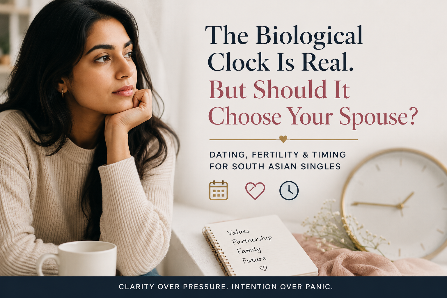 The Biological Clock is real. but should it choose your spouse?