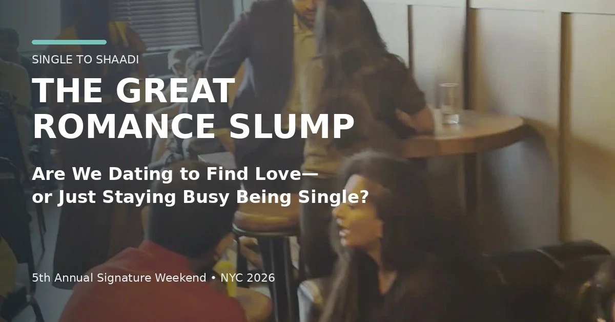 The Great Romance Slump: Are We Actually Dating to Find Love—or Just Staying Busy Being Single?