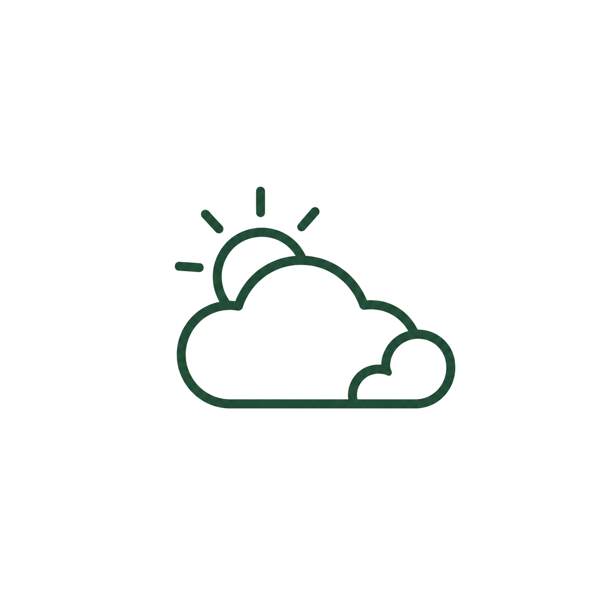 Cloud icon with a downward arrow and a gear, symbolizing cloud data transfer or storage.