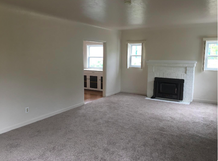 Where the living room started.