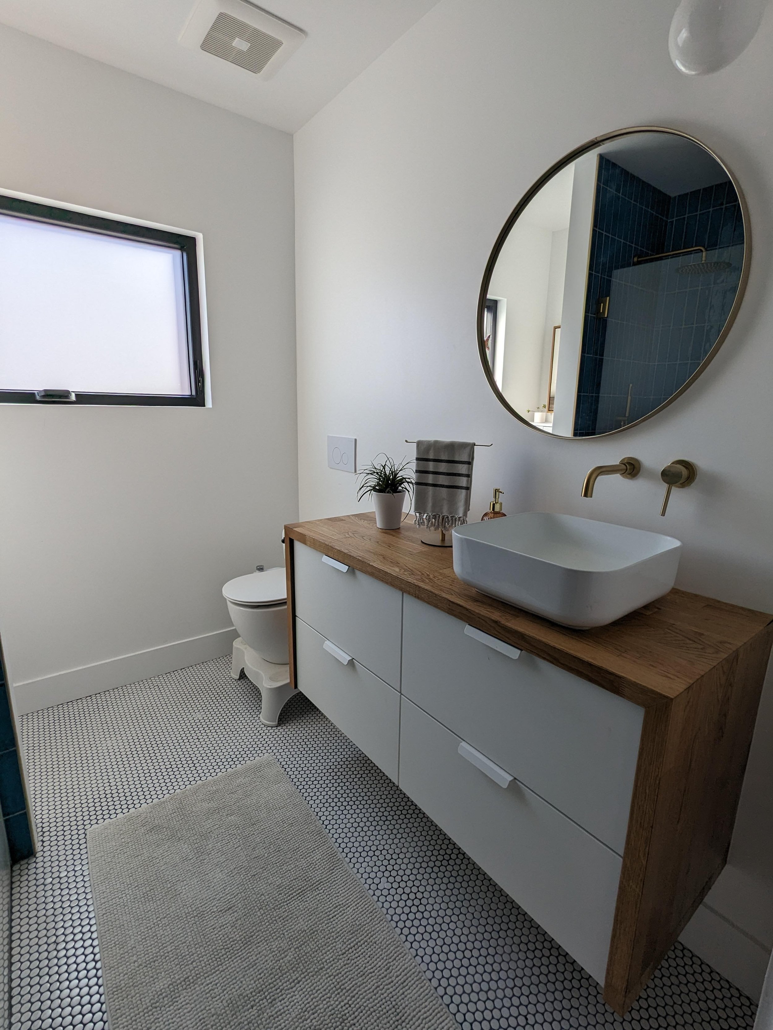 Guest/kids bath vanity. 