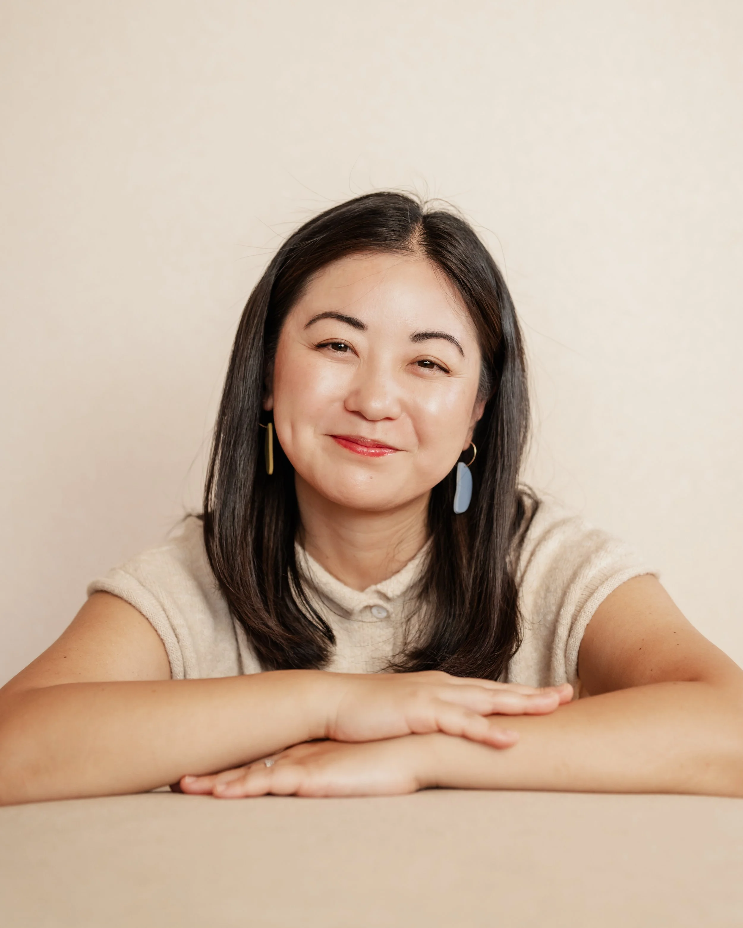 Marie Miao, LCSW, DipACLM Trauma and Somatic Therapist in California and Tokyo self portrait