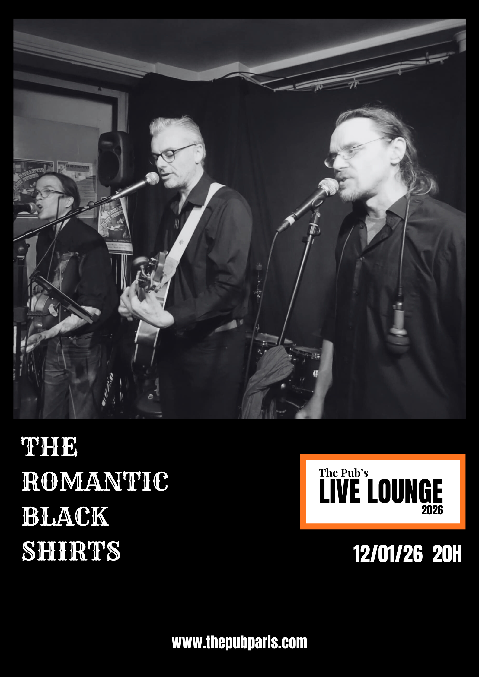 LIVE LOUNGE 2026 - The Romantic Black Shirts