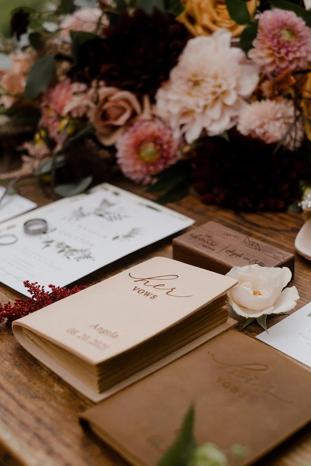 Barn Wedding details in Washington State