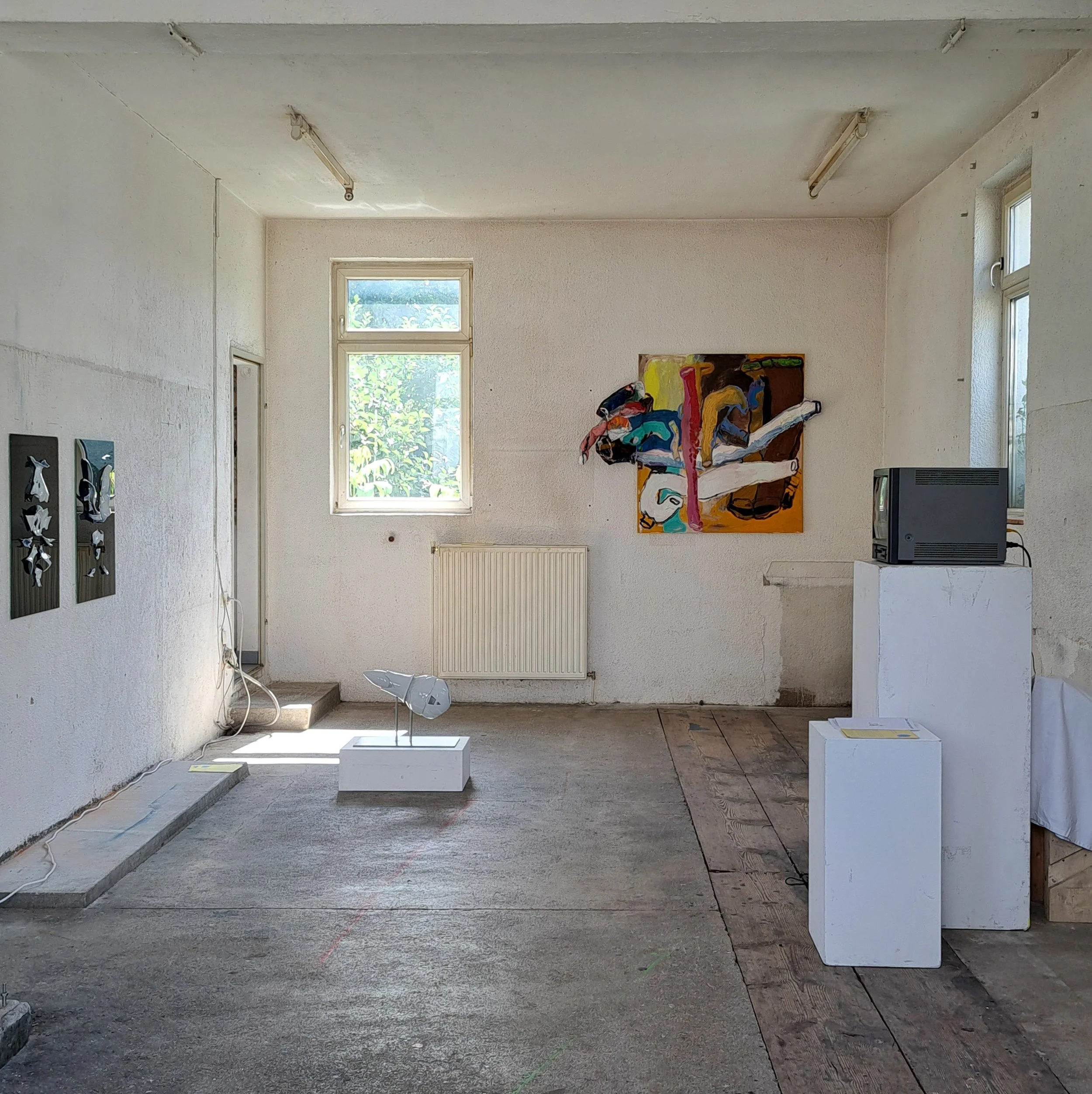 Ausstellungsansichten: BestOFF Sommerfrische
Kunst- und Kulturraum STADTWERKE, 28.06.-20.07.2025, Gmunden