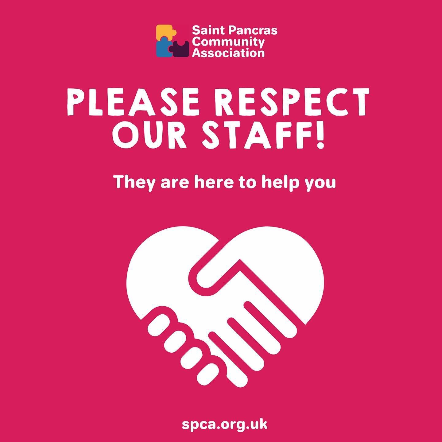 Respect our staff and our community! We have a strict zero-tolerance policy towards the harassment of our dedicated team members. 

Anyone found harassing our staff will be prohibited from entering the centre. Let&rsquo;s create a safe and inclusive 
