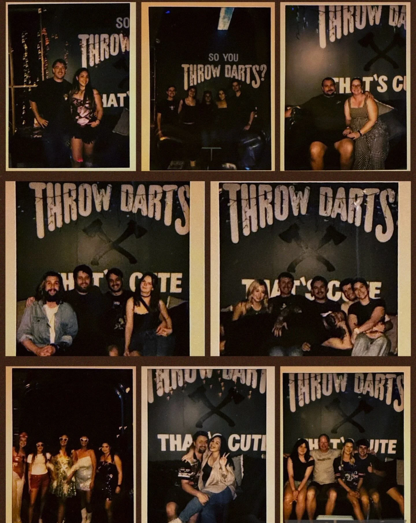 📸 SAY CHEESE
Our Polaroid era has officially begun with our 1st additions to the NEW Axe &amp; Golf photo wall!

And we&rsquo;re excited to say she&rsquo;s only going to get better 👀

Props? COMING.
Decor lights? COMING.
Fantastic memories? ALREADY