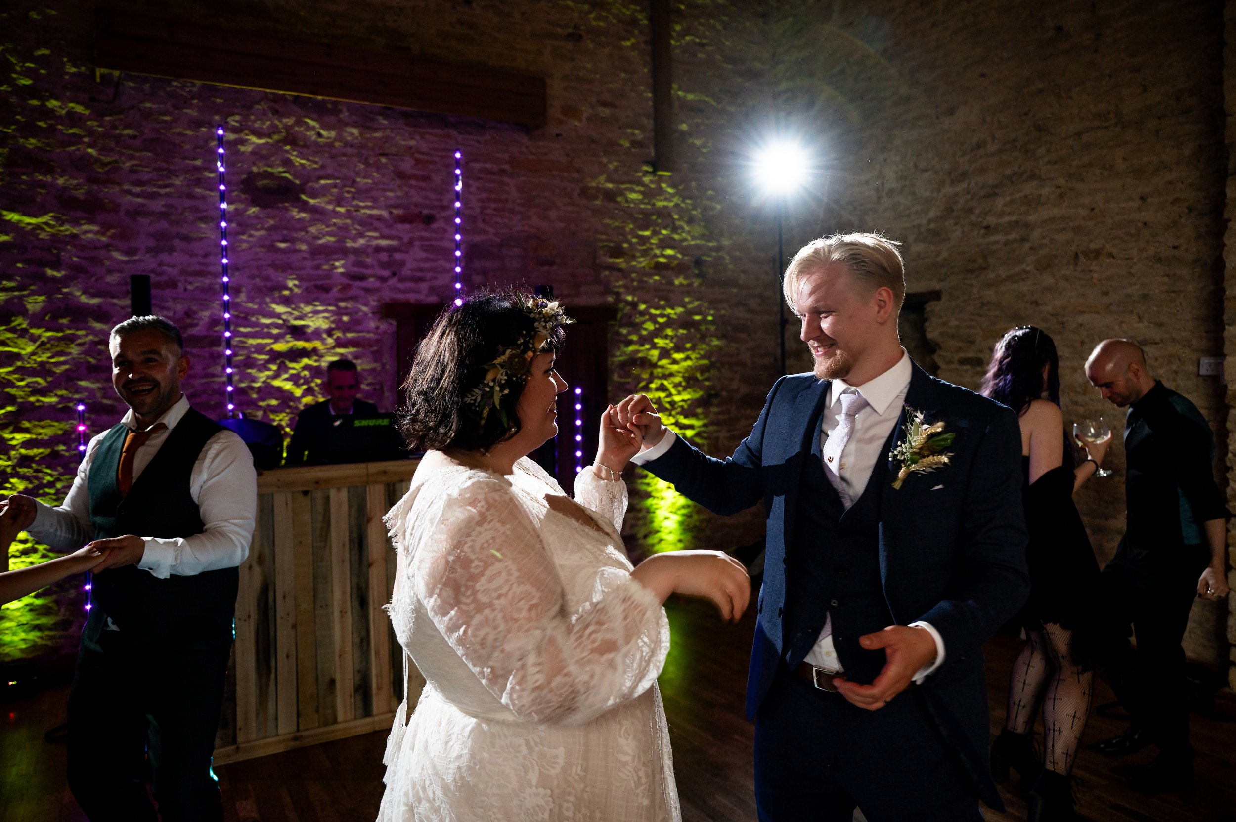 First dance at the great barn 