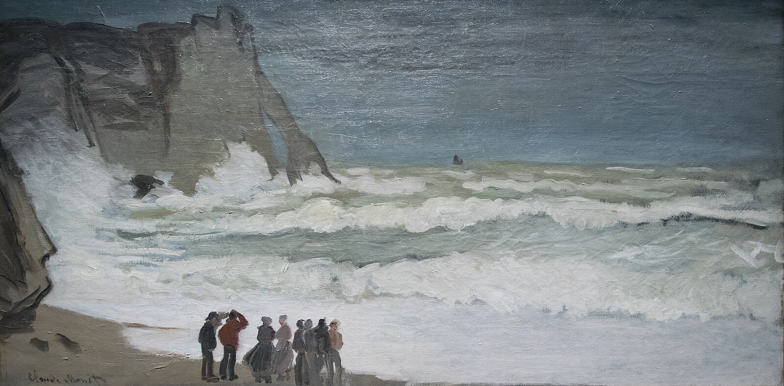 Eugène Boudin (1824–1898) Port de Camaret (1872)