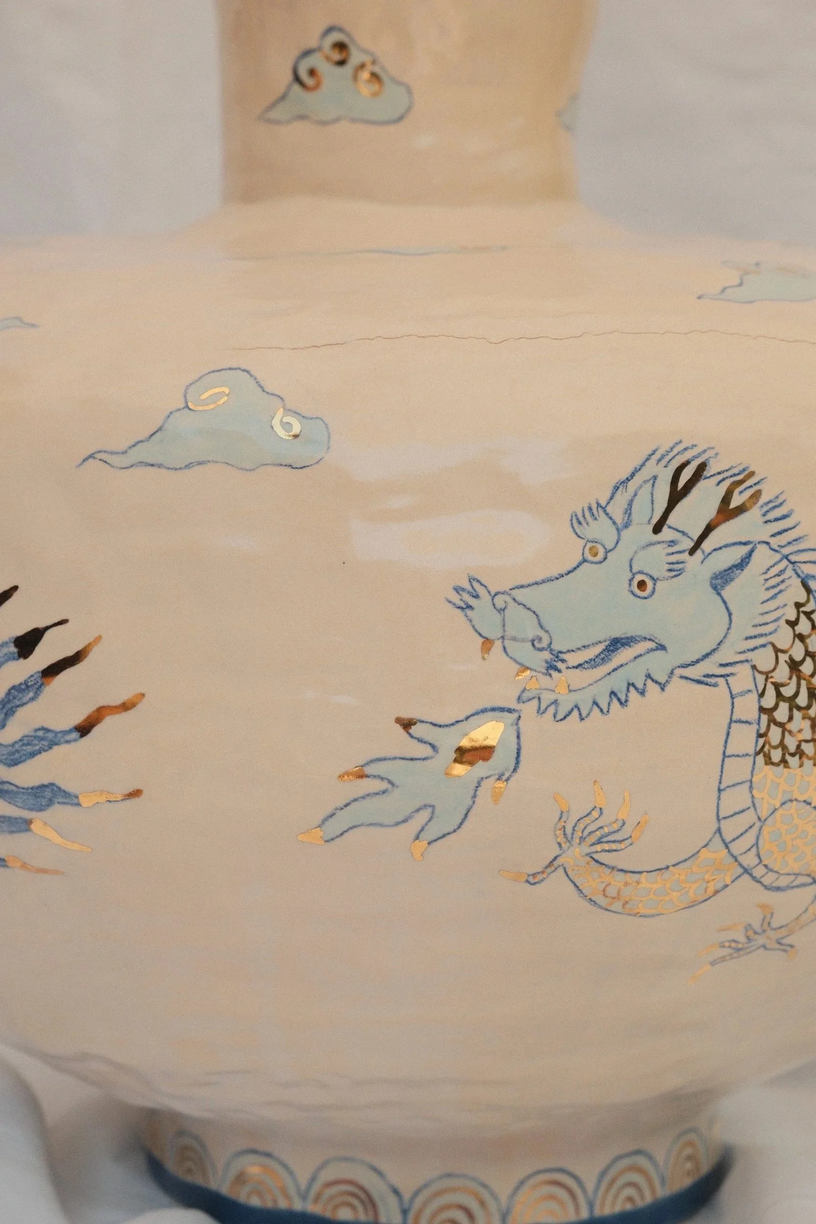 "To the clouds", 2025 | Collaboration piece with artist Tamara K. Lloyd-Cox