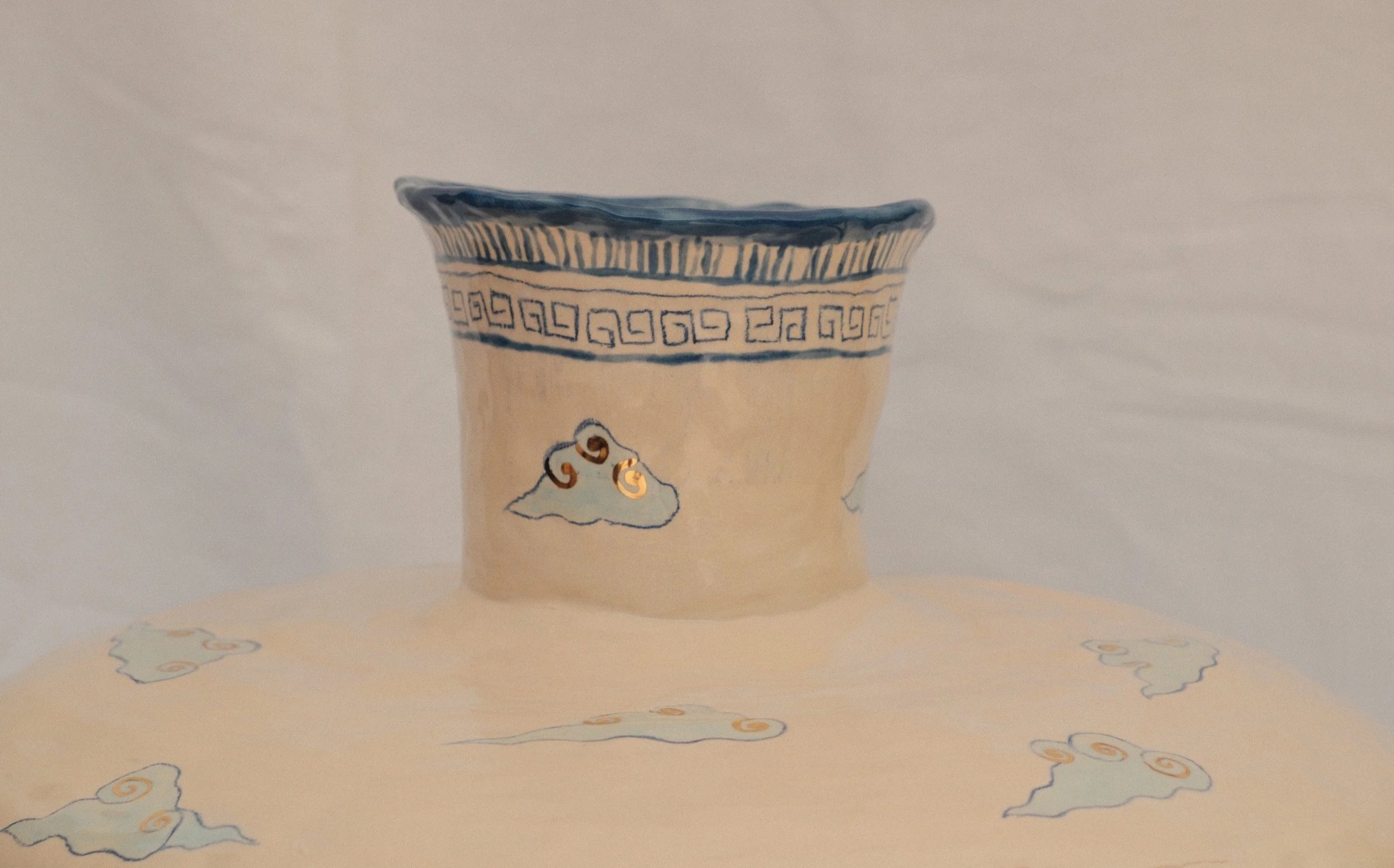 "To the clouds", 2025 | Collaboration piece with artist Tamara K. Lloyd-Cox