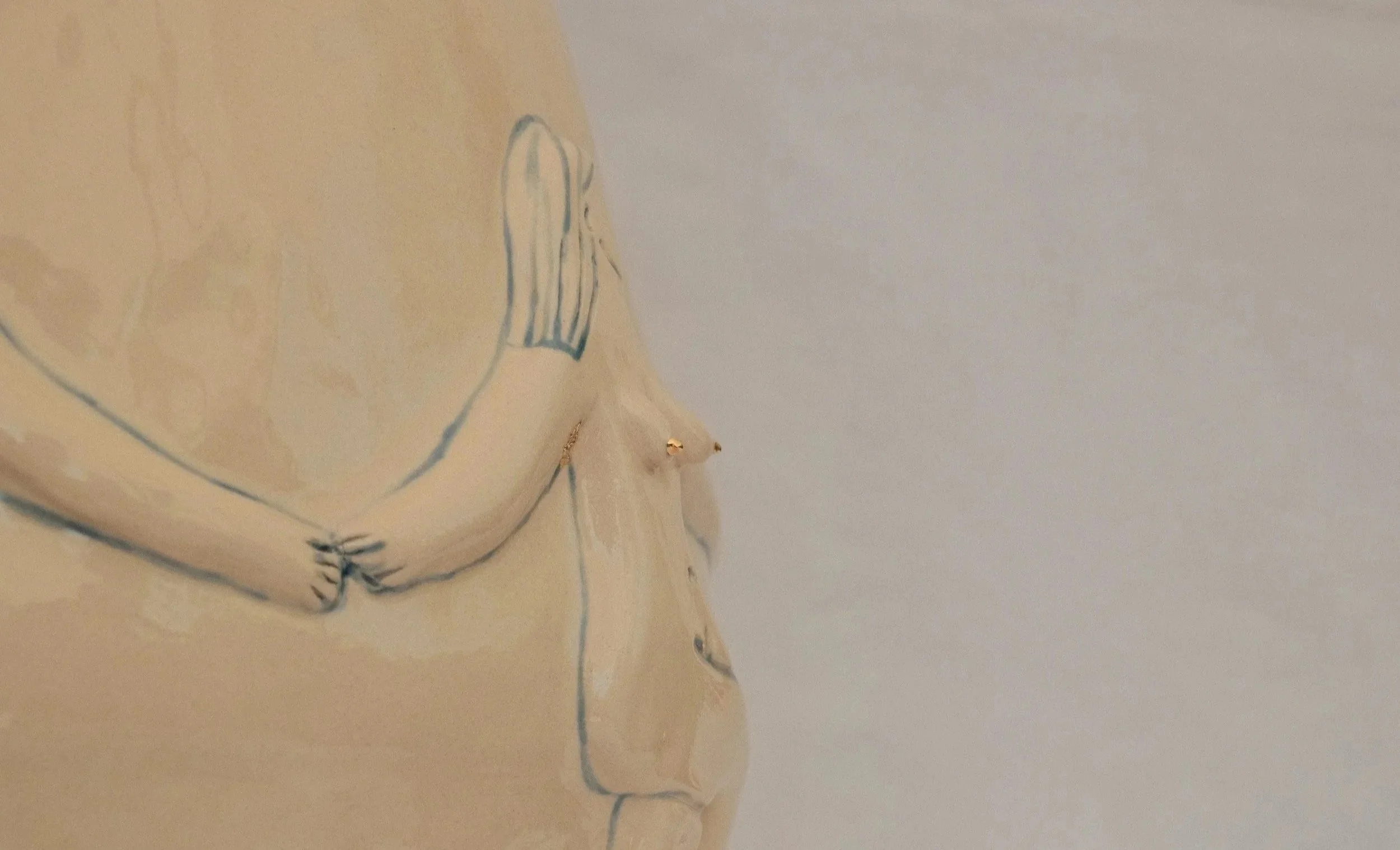 "Dancing through life", 2025 | Collaboration piece with artist Tamara K. Lloyd-Cox 