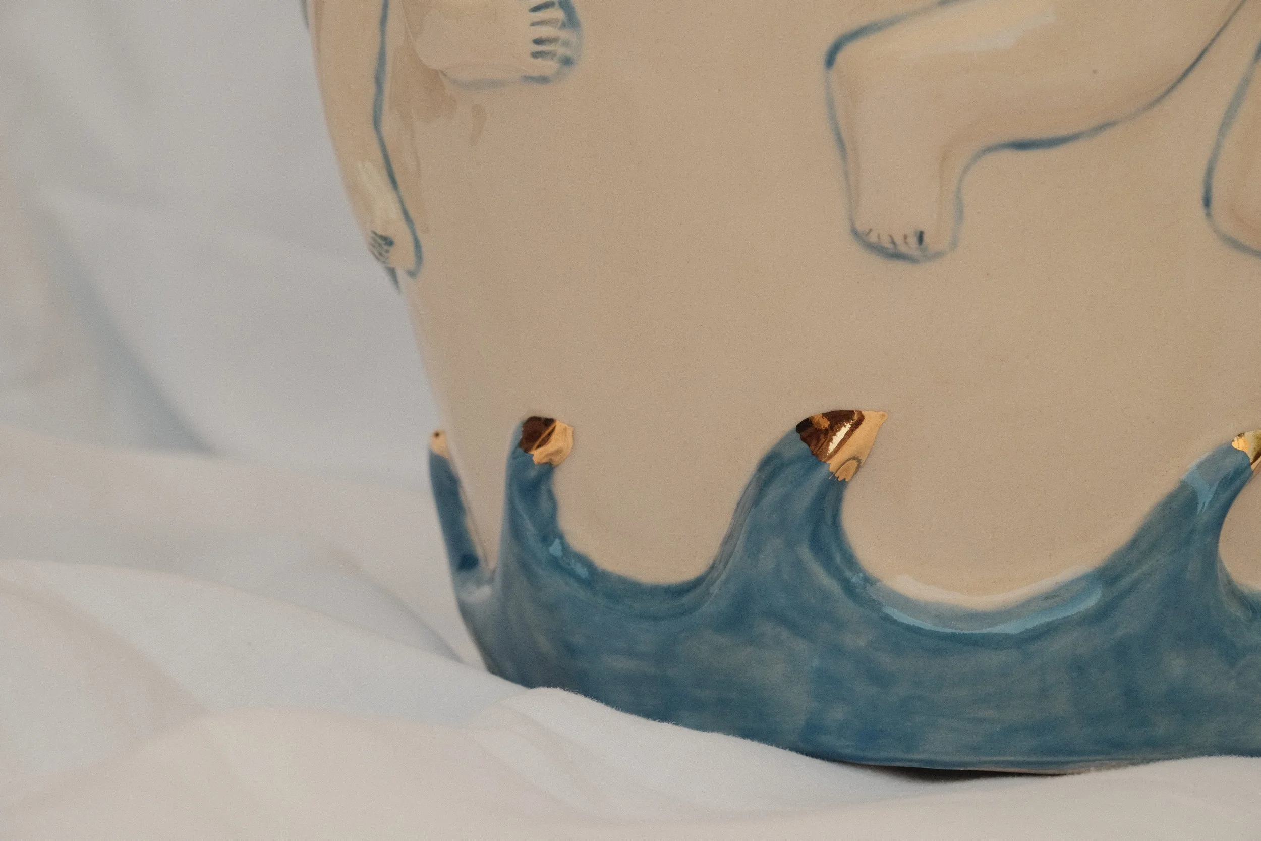 "Dancing through life", 2025 | Collaboration piece with artist Tamara K. Lloyd-Cox