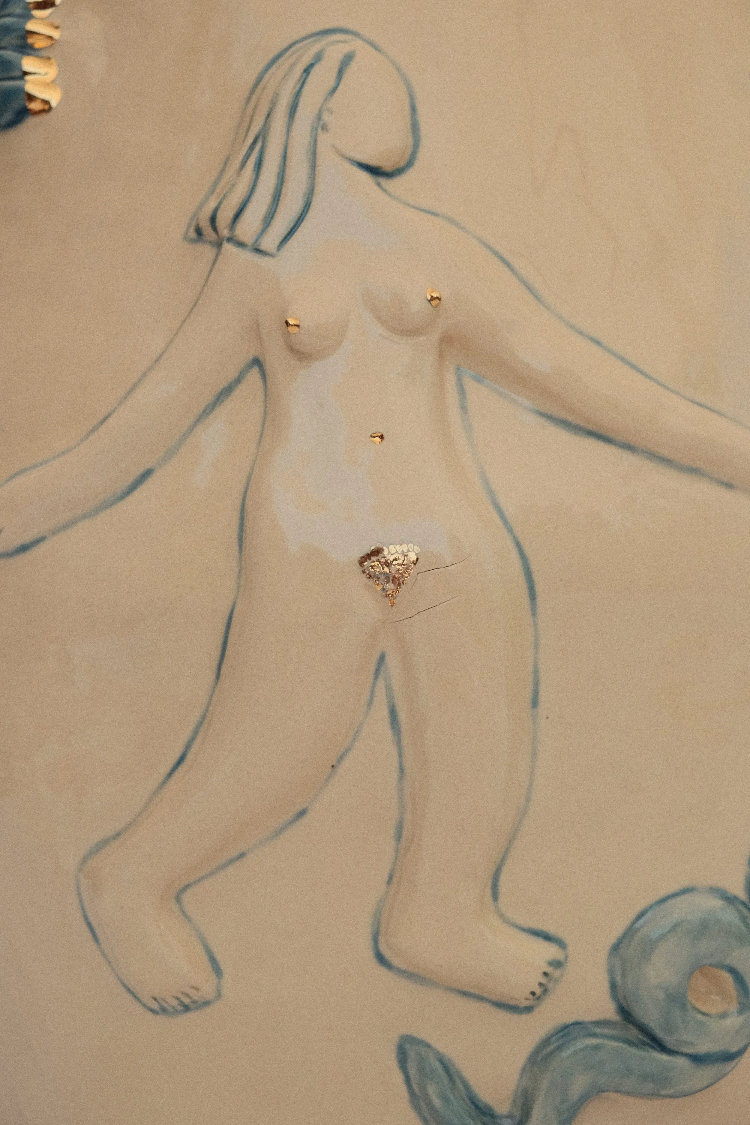 "Dancing through life", 2025 | Collaboration piece with artist Tamara K. Lloyd-Cox