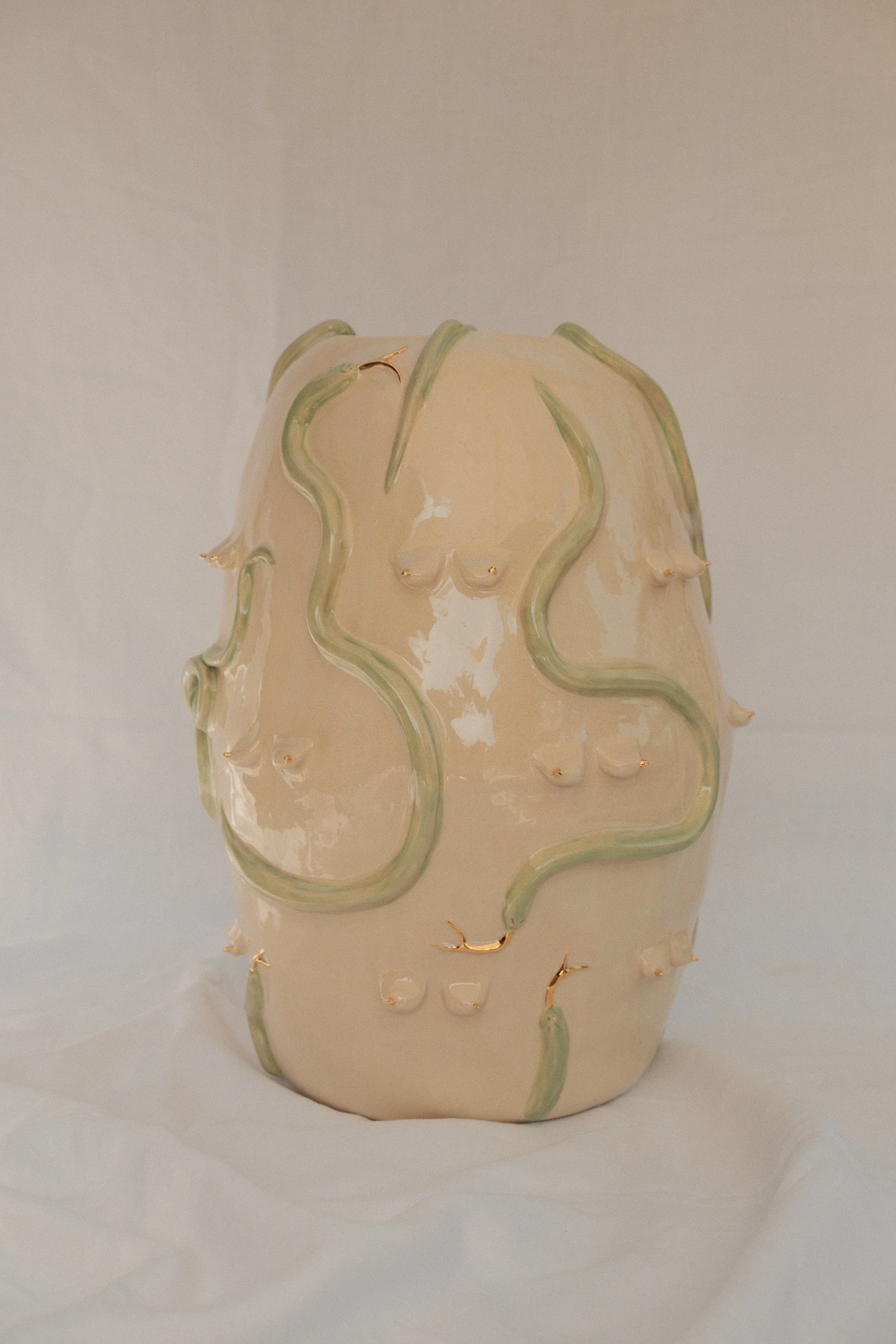 "Medusa", 2025 | Gold firing
