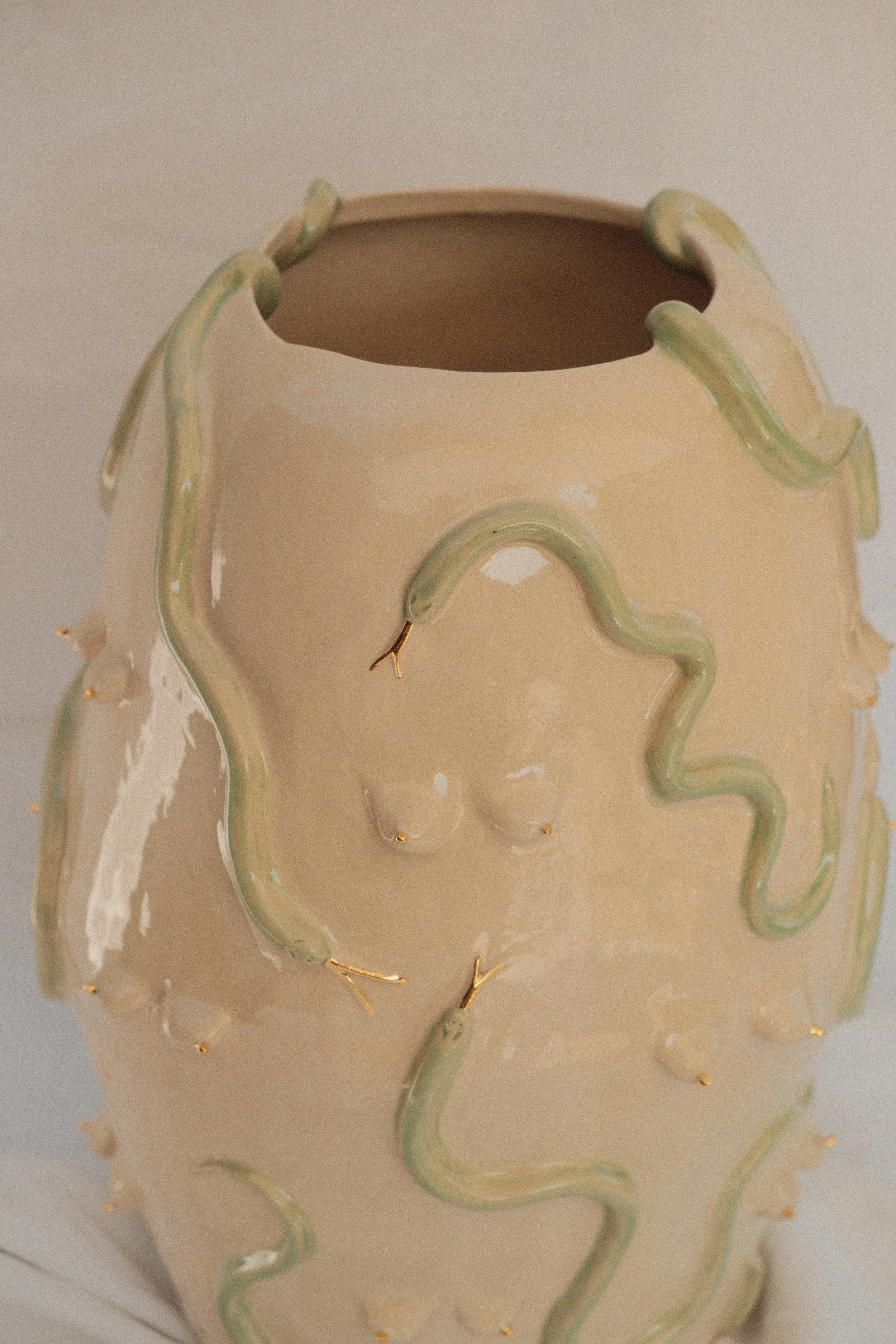 "Medusa", 2025 | Gold firing