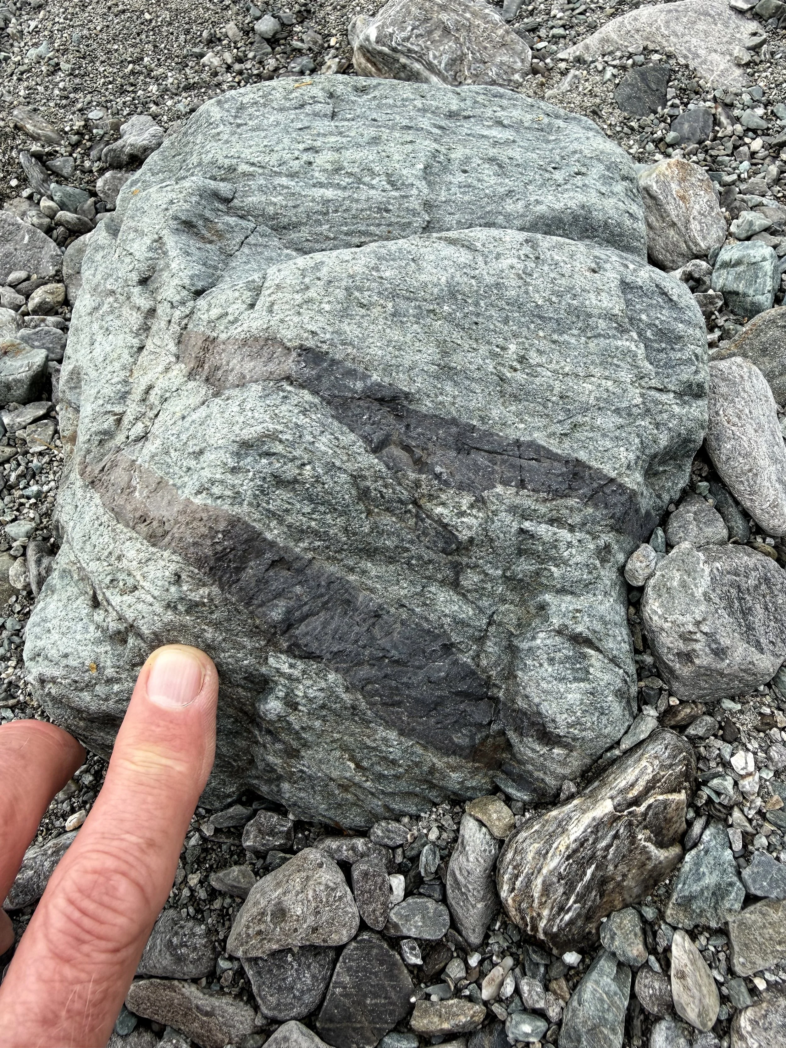 Pseudotachylite veins from the Alpine Fault at Harold Creek formed at 3.5-5km depth ~570,000 years ago