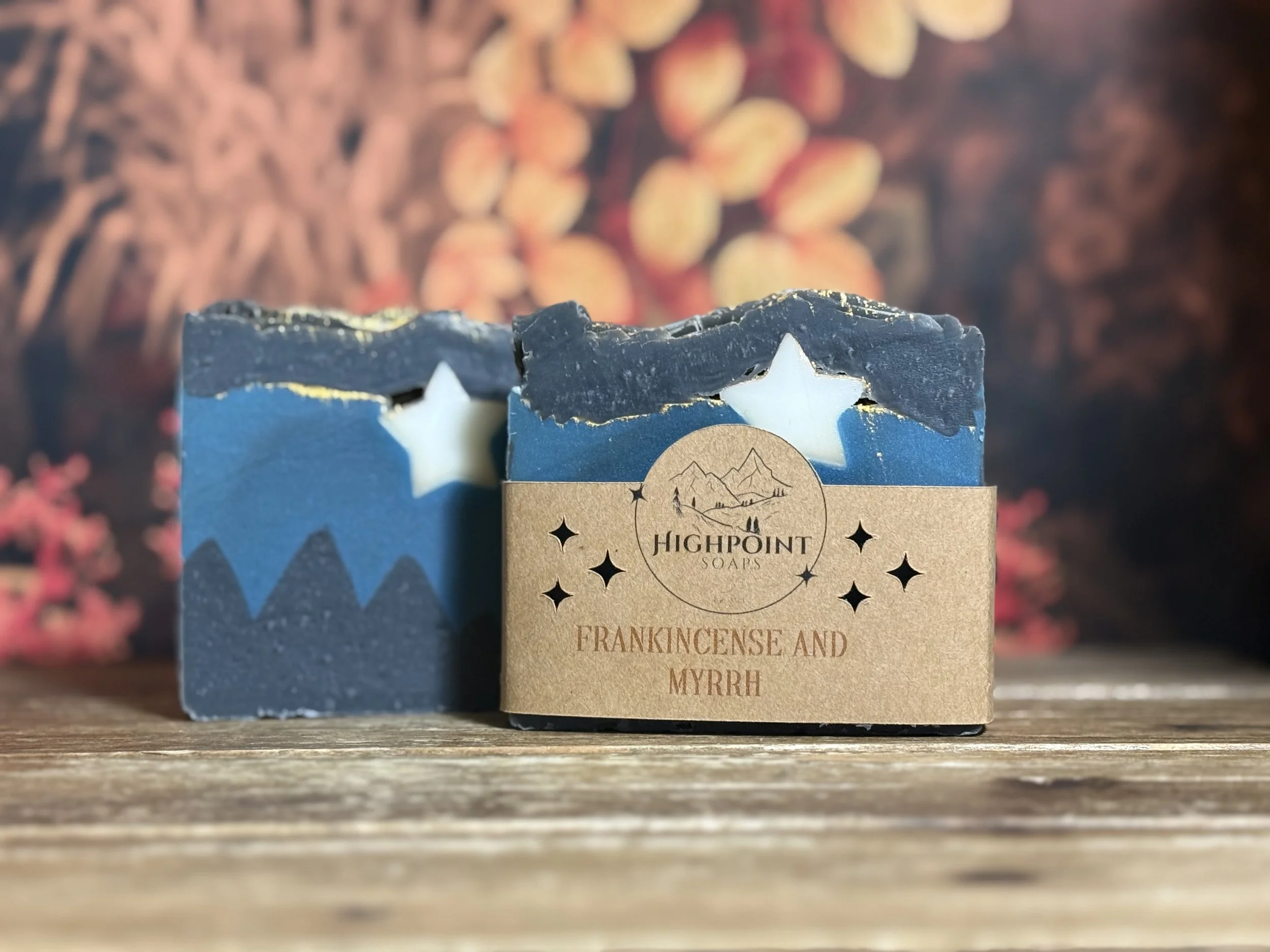 Frankincense And Myrrh 4oz Soap "Glow Star"